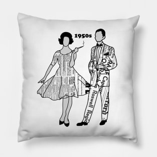 50s Era Pillow