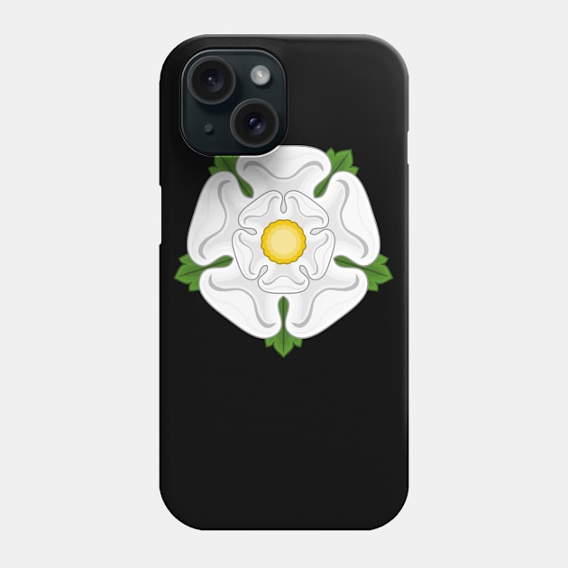 White Rose Yorkshire Phone Case by sweetsixty