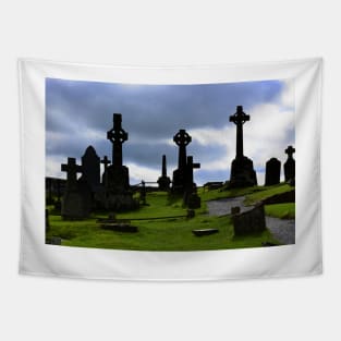 Old Irish cemetery Tapestry