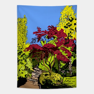 Fletcher Moss Botanical Garden Tapestry