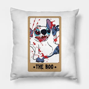 Funny Stitch Shirt,Disney Halloween Shirt, Retro Horror Halloween T Shirt, Horror Movie Character Shirt Pillow