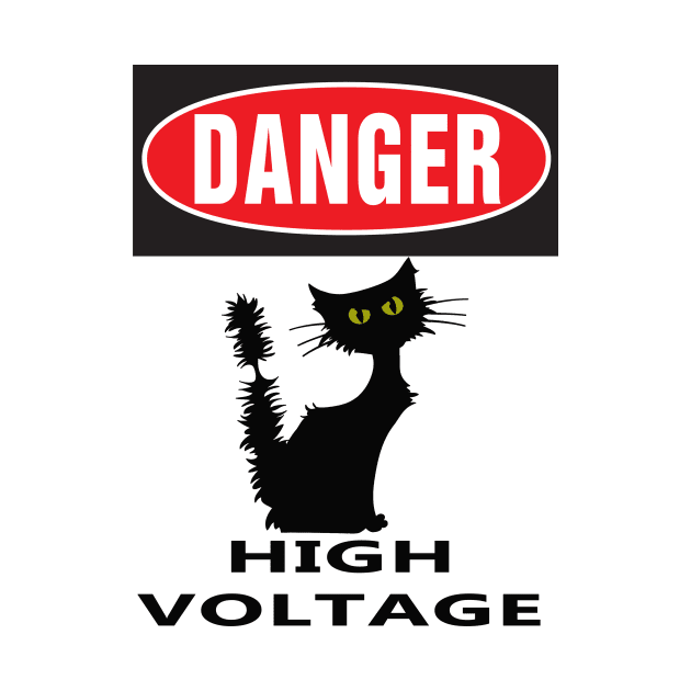 HIGH VOLTAGE CAT by MGphotoart