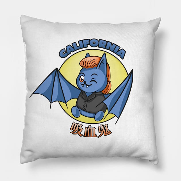 California Vampire Pillow by Sweet Kawaii