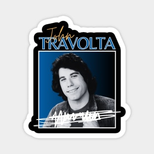 John travolta///original retro Magnet