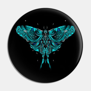 Blue Natura butterfly Pin