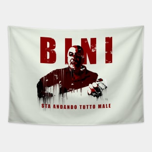 Bini - Sta andando tutto male (white) Tapestry