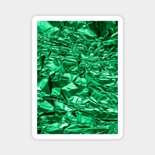 glamour 017 green glittery Foil Magnet