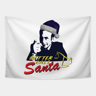 Better Call Santa Tapestry