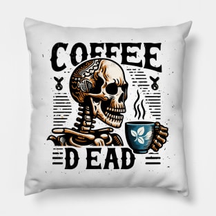 Coffee dead Pillow