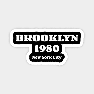 Brooklyn 1980 New York City Magnet