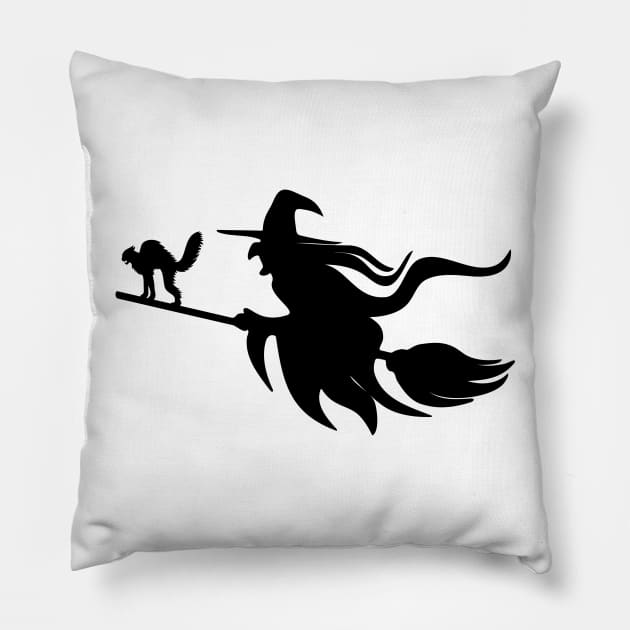 Witch Pillow by linesdesigns