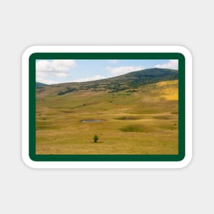 Bravsko Polje Landscape in Bosnia Magnet