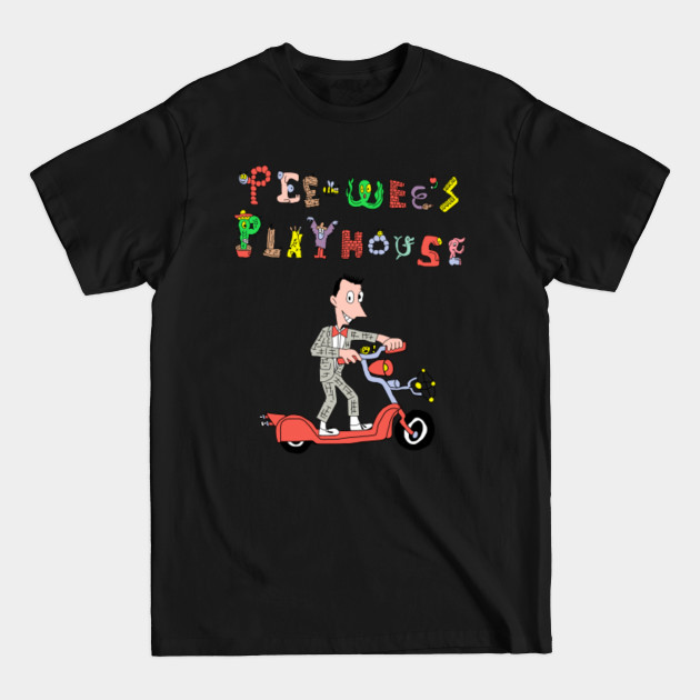 Playhouse Scooter - Pee Wee Herman - T-Shirt