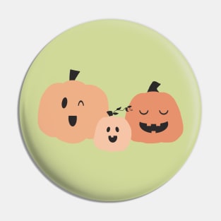 3 little pumpkins - variation 2 Pin