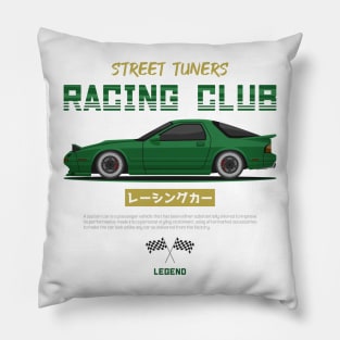 Midnight Racer Green FC3S RX7 JDM Pillow