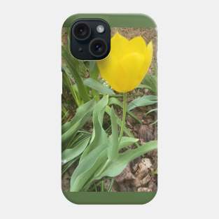 Yellow Tulip Phone Case