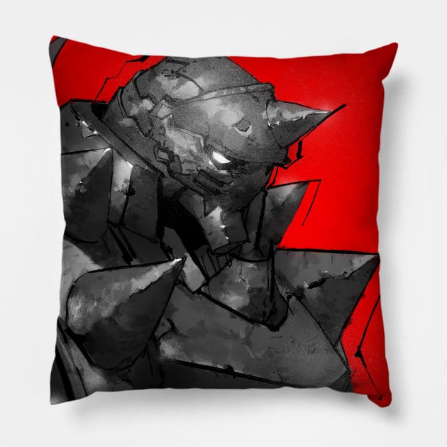 Giant Knight Pillow by LeonardoVincentArt