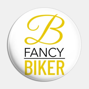 Fancy Biker, Cyclist Pin