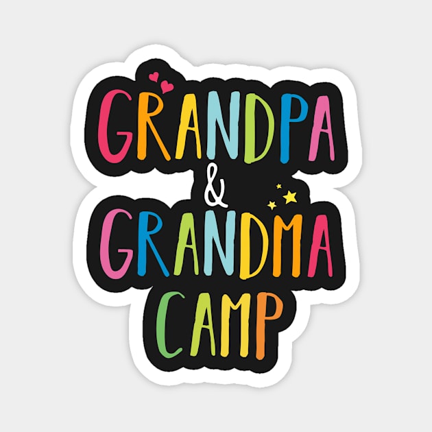 Grandma & Grandpa Cousin Camp Magnet by zeno27