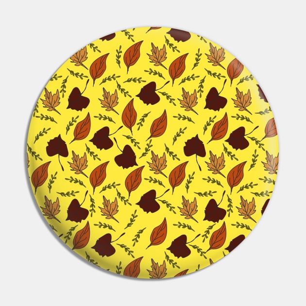 Autumn Leaves Pin by Mitalim