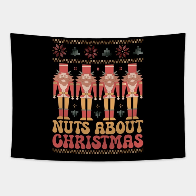 Nuts About Christmas Tapestry by MZeeDesigns