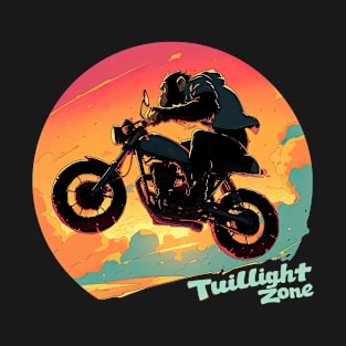 Twillight Zone Iron Maiden monkey T-Shirt