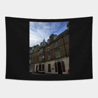 A street scene in Edinburgh, Scotland Tapestry