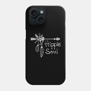 Hippie Soul Boho Arrow (White) Phone Case