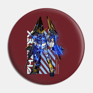 RX-0 Unicorn Gundam 03 Phenex Pin