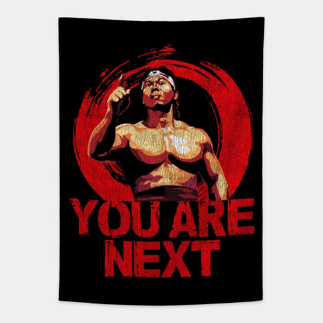 Chong Li You Are Next Worn Out Tapestry by Alema Art