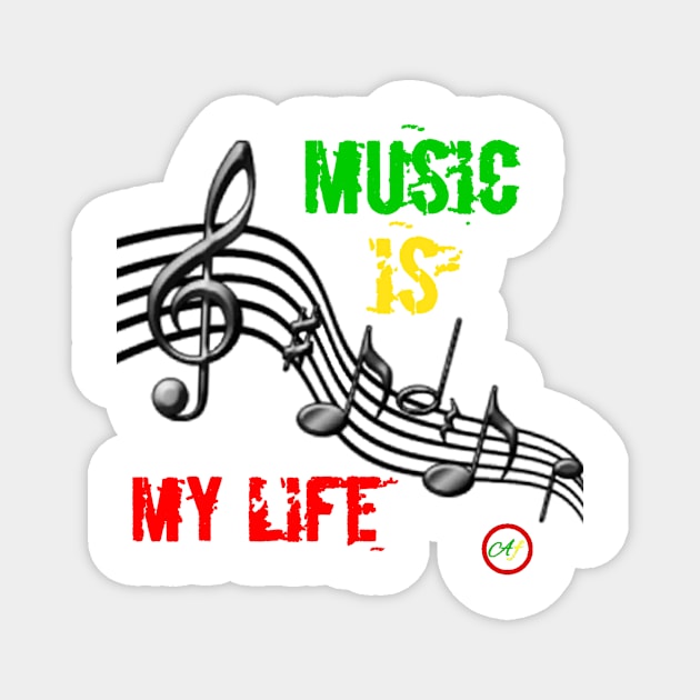 Music Tees, Music concert, Party tees. Magnet by Abelfashion