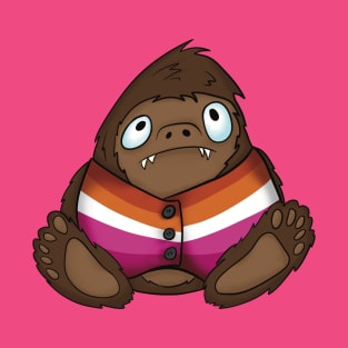 Pride Bigfoot Lesbian Vest T-Shirt