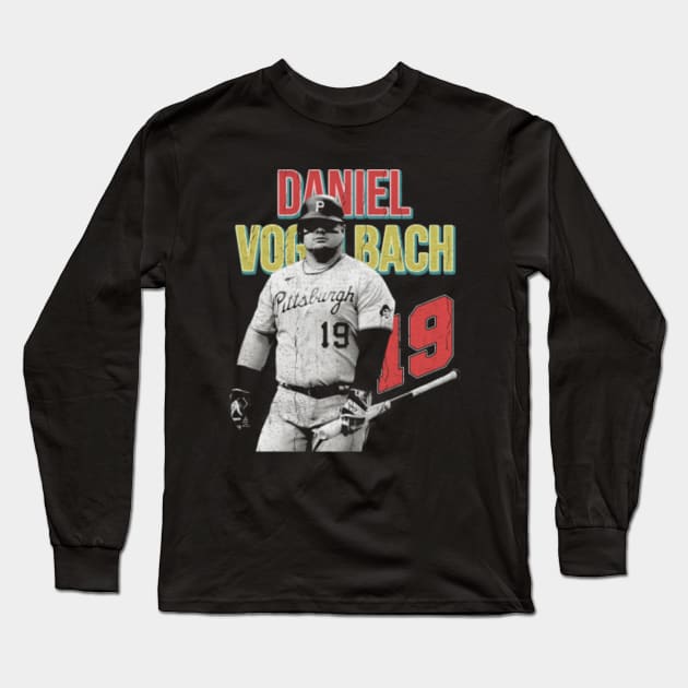 bobonskt Daniel Vogelbach Vintage Style Long Sleeve T-Shirt