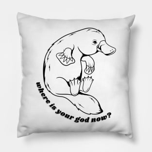 God's little joke Pillow