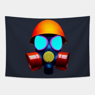 Gas Mask T-Shirt Tapestry