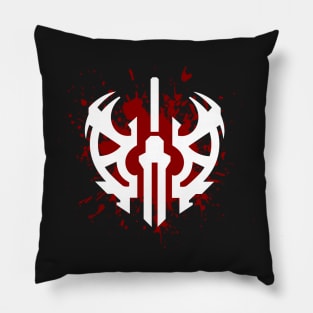 Black Desert Warrior Graphic Design Pillow