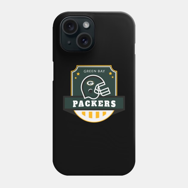 Green Bay Packers Football Phone Case by info@dopositive.co.uk
