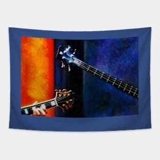 Necking Guitars Tapestry