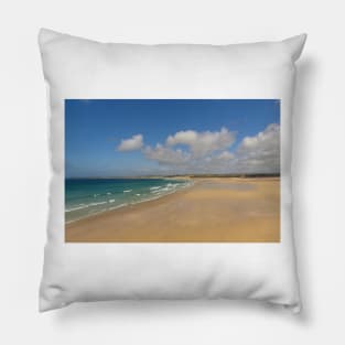 Porthkidney Sands, Cornwall Pillow