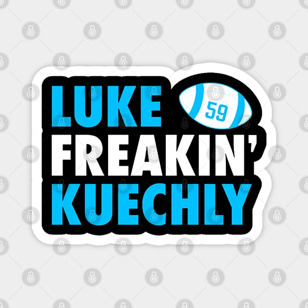 luke kuechly Magnet by Fabulous Fresh Fashions