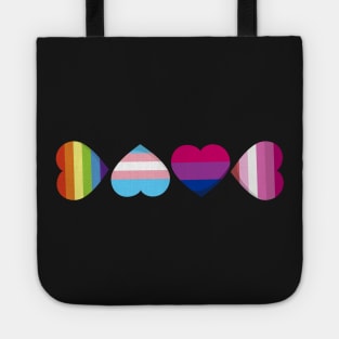 Heart LOVE - LGBT Gay Pride Month product Tote