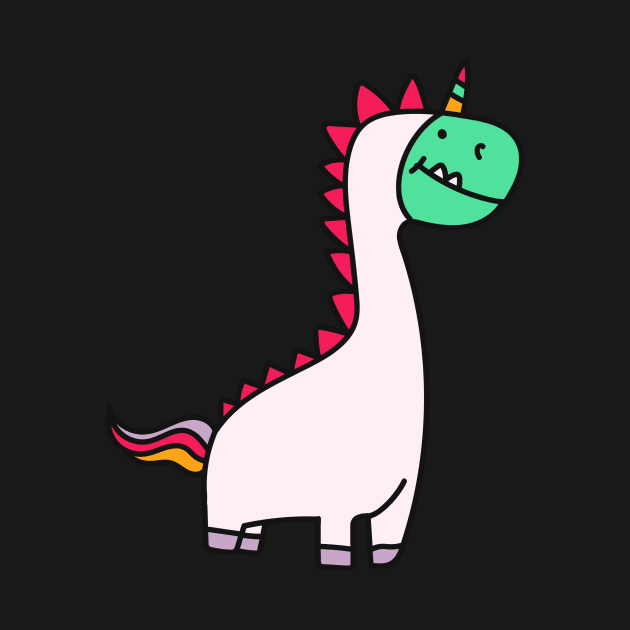 Wannabe Unicorn Dinosaur by Mooxy