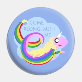 Lady Rainicorn Pin