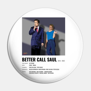 Better Call Saul Polaroid style Pin