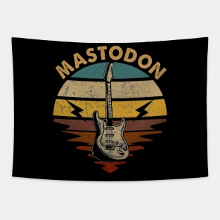 Proud To Be Mastodon Personalized Name Styles 70s 80s Vintage Tapestry
