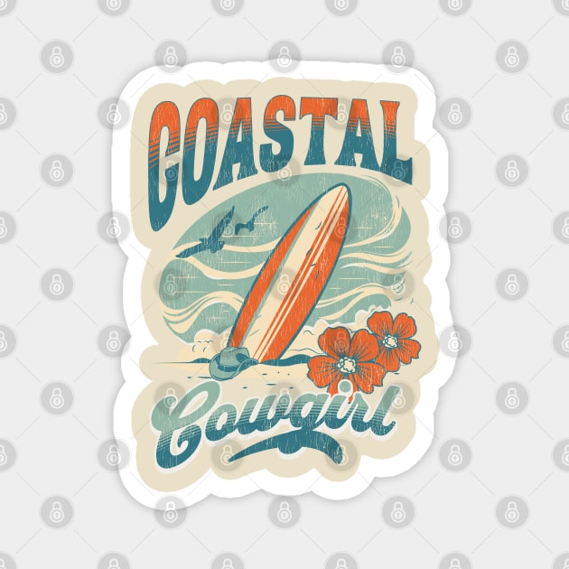 Coastal Cowgirl IV The Voyage Home Magnet by Contentarama