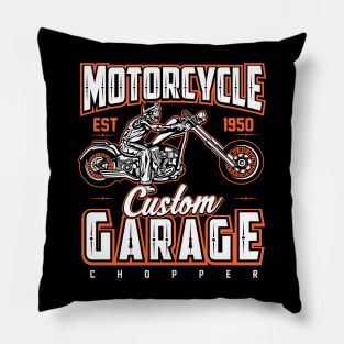 MOTORCYCLE CHOPPER Pillow