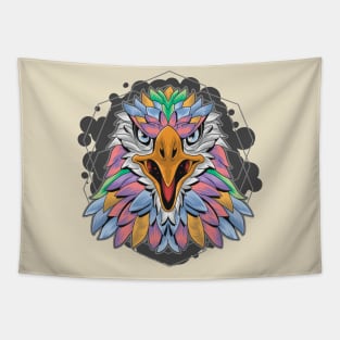 eagle full color feather Tapestry