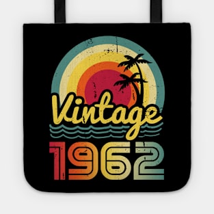 Vintage 1962 Made in 1962 61th birthday 61 years old Gift Tote