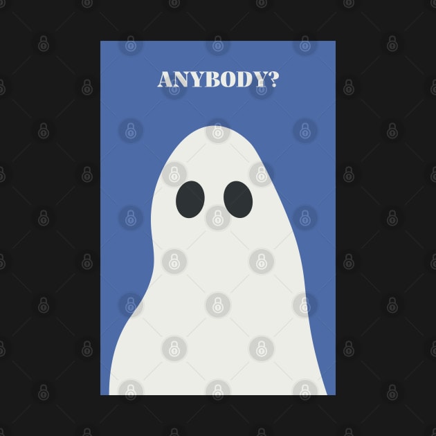 Sad Ghost Anybody by technicolorable